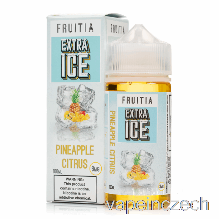 Ananas Citrus - Extra Led - Fruitia - 100 Ml 0mg Vape Bez Nikotinu